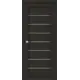 Дверь межкомнатная комплект Двери регионов Модерн 10005 200x80см пленка ПВХ остеклённая цвет цвет каштан без замка и петель