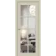 Дверь межкомнатная Uberture Parma 1222 остеклённая 200x60см пленка ПВХ цвет слоновая кость без замка и петель