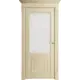 Дверь межкомнатная Uberture Florence style 62002 остеклённая 200x70см пленка ПВХ цвет серена керамик без замка и петель