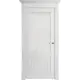 Дверь межкомнатная Uberture Florence style 62002 остеклённая 200x80см пленка ПВХ цвет серена белая без замка и петель