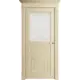 Дверь межкомнатная Uberture Florence style 62001 остеклённая 200x70см пленка ПВХ цвет серена керамик без замка и петель