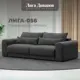 Диван раскладной Лига диванов 252x91x118 см велюр цвет brut 16 темно-серый