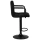 Барный стул Dobrin Kruger arm black D0000000000000012870 51x113 см цвет черный