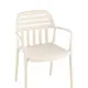 Стул Stool group Siena 43x80x56.5 см пластик цвет бежевый 2 шт.