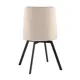 Стул Stool group Pleid 46x85.5x56 см рогожка цвет кремовый