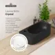 Раковина накладная подвесная Lavinia Boho Bathroom Sink 40x22 20216356R с донным клапаном, сифоном, смесителем и вентилями золото