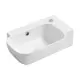 Раковина накладная подвесная Lavinia Boho Bathroom Sink 40x24 20216365R с донным клапаном, сифоном и смесителем цвет хром