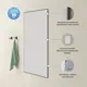 Раковина накладная подвесная Lavinia Boho Bathroom Sink 38x14 20219553R в комплекте для ванной комнаты цвет матовый черный