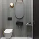 Раковина накладная подвесная Lavinia Boho Bathroom Sink 40x23 20219607R в комплекте для ванной комнаты цвет золото