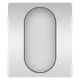 Раковина накладная подвесная Lavinia Boho Bathroom Sink 45x27 20219830R в комплекте для ванной комнаты цвет матовый черный
