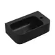 Раковина накладная подвесная Lavinia Boho Bathroom Sink 45x27 20219847R в комплекте для ванной комнаты цвет матовый черный