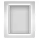 Раковина накладная подвесная Lavinia Boho Bathroom Sink 40x22 20219814R в комплекте для ванной комнаты цвет матовый белый