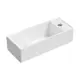 Раковина накладная подвесная Lavinia Boho Bathroom Sink 43x18 20219715R в комплекте для ванной комнаты цвет золото
