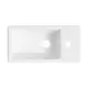 Раковина накладная подвесная Lavinia Boho Bathroom Sink 40x20 20215967R с донным клапаном цвет золото