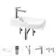 Раковина Lavinia boho bathroom sink 20216145R 50см цвет раковина 5 в 1: донный клапан, сифон, смеситель, вентили