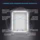 Раковина накладная для ванной Lavinia Boho Bathroom Sink 75x40 20219383R в комплекте: донный клапан, сифон, смеситель, вентили, зеркало цвет золото