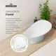 Раковина Lavinia boho bathroom sink 20219385R 56см цвет раковина 6 в 1: донный клапан, сифон, смеситель, вентили, зеркало