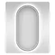 Раковина накладная для ванной Lavinia Boho Bathroom Sink 40x40 20219243R в комплекте: донный клапан, сифон, смеситель, вентили, зеркало цвет золото