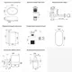 Раковина накладная для ванной Lavinia Boho Bathroom Sink 50x36 20219255R в комплекте: донный клапан, сифон, смеситель, вентили, зеркало цвет золото