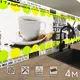 Стеновая панель матовая Фартукофф ФФ - 119 400x60x0.15 см ПВХ цвет черный/белый/коричневый