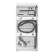 Стиральная машина Maunfeld Mfwm128wh 49x89.5x69 см 7.5 кг цвет белый