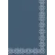Комплект штор At home Базовая коллекция AT980383 на шторной ленте 280x220 см цвет синий, зеленый