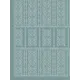 Комплект штор At home Базовая коллекция AT980340 на шторной ленте 280x220 см цвет синий, зеленый