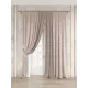 Комплект штор At home Базовая коллекция AT980310 на шторной ленте 280x220 см цвет бежевый