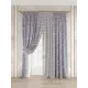 Комплект штор At home Базовая коллекция AT980224 на шторной ленте 280x220 см цвет фиолетовый