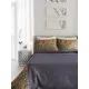Комплект штор At home Базовая коллекция AT980112 на шторной ленте 280x220 см цвет синий, зеленый