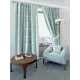 Комплект штор At home Базовая коллекция AT980056 на шторной ленте 280x220 см цвет синий, зеленый