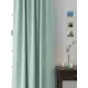 Комплект штор At home Базовая коллекция AT526201 на шторной ленте 260x150 см цвет бирюзовый