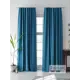 Комплект штор At home Базовая коллекция AT526044 на шторной ленте 260x150 см цвет синий, зеленый