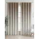 Комплект штор At home Базовая коллекция AT600203 на шторной ленте 260x150 см цвет коричневый