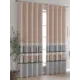 Комплект штор At home Базовая коллекция AT600011 на шторной ленте 260x150 см цвет бежевый