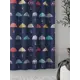 Комплект штор At home Базовая коллекция AT937061 на шторной ленте 280x150 см цвет синий, зеленый