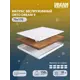 Матрас Dreamexpert Orto Dream 9 DEXDE7633028 75x170x10 см беспружинный 1-спальный