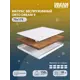 Матрас Dreamexpert Orto Dream 9 DEXDE7633035 75x175x10 см беспружинный 1-спальный