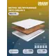 Матрас Dreamexpert Orto Dream 9 DEXDE7633036 80x175x10 см беспружинный 1-спальный