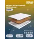 Матрас Dreamexpert Orto Dream 9 DEXDE7633079 85x200x10 см беспружинный 1-спальный