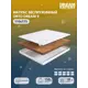 Матрас Dreamexpert Orto Dream 9 DEXDE7633131 110x175x10 см беспружинный 1.5-спальный