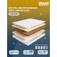 Матрас Dreamexpert Orto Dream Soft DEXDE7634091 110x185x16 см беспружинный 1.5-спальный