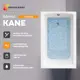 Прямоугольная ванна Moduleasy KANE 01кейн1370 акрил 130x70см