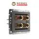 Розетка аудио встраиваемая Werkel a050752 цвет графит