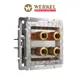 Розетка акустическая встраиваемая Werkel a052067 цвет серебряный
