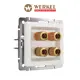 Розетка аудио встраиваемая Werkel a052011 цвет белый