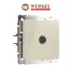 Розетка встраиваемая Werkel a051483 цвет слоновая кость