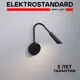 Настенный светильник светодиодный Elektrostandard a060540 Stem нейтральный белый свет цвет черный