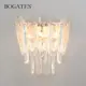 Настенный светильник светодиодный Bogates Chaleur 422/1 теплый желтый свет цвет золото