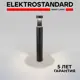 Светильник ландшафтный светодиодный Elektrostandard 35126/F Nimbus IP54 цвет черный 65 см